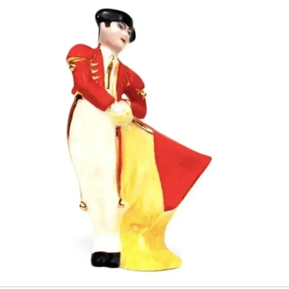 Vintage Porcelain Matador Bullfighting Bullfighter Figurine Statue Figure - Picture 1 of 4